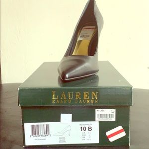 Black Lauren Ralph Lauren pumps